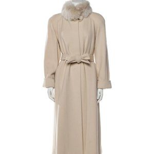 Marvin Richards J Percy Vintage Fur Lined Coat